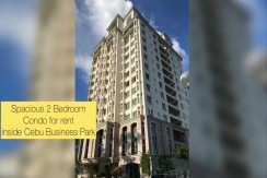 2 BEDROOM CONDO FOR RENT INSIDE CEBU BUSINESS PARK, CEBU CITY